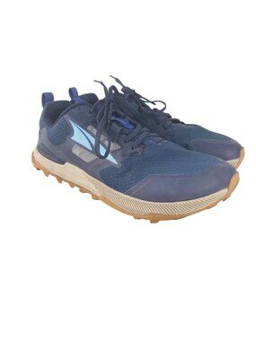 Altra Lone Peak Trail Running Hiking Shoes Sneakers Navy Blue US Mens 8.5